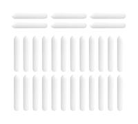 NUOBESTY Kit de Réparation pour Panier de Lave-Vaisselle - 200 Embouts de Protection en Caoutchouc Blanc - Capuchons Anti-Poussière 3-25 MM - Protection des Picots et Prévention des