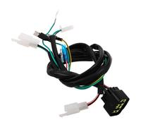 NUOBESTY Kit Faisceau de Câblage Complet pour Moto Tout- Lifan Yinxiang 125Cc/140Cc Faisceau Principal Moteur avec Démarrage Électrique Gaine Résistante pour Usage Tout- Installation