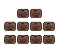 NUOBESTY Kit Scientifique de 10 Maquettes de Volcans, Jouet Éducatif pour Enfants, Expériences sur Les Éruptions Volcaniques, Projet Scientifique à Réaliser Soi-même