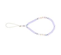 NUOBESTY Lanière de Téléphone Portable Pâte Polymère Perles Cristal Corde Suspendue Perte pour Caméra Accessoire Diy Pratique Élégant