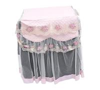 NUOBESTY Lave linge anti-poussière anti poussiere housse duster porte décor blush pompe mousse nettoyeur -couvercle de rondelle étanche fournitures de machine à laver peau de pêche rose