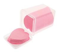 NUOBESTY Lingettes Dissolvantes 200 Feuilles de Cœur Faciles à Transporter en Coton Doux Surface Plus Douce pour Vernis à Ongles pour Manucure en Déplacement