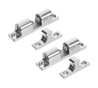 NUOBESTY Loquet à Bille de Porte d'Armoire en Acier Inoxydable, 2 Pièces, Rouleau, pour Meubles de Chambre Cuisine, Résistant au Vent, Usage Extérieur et Intérieur