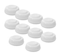 NUOBESTY Lot de 10 Bouchons Pp à Vis Large pour Bouteilles D'alimentation 5cm Protection Anti-poussière et Étanchéité pour Voyage et Stockage