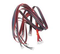 NUOBESTY Lot de 10 câbles pour moteurs pas à pas - XH2.54, connecteur 4 broches vers 6 broches - Câble de remplacement de 82 cm (32,3 pouces) compatible avec les imprimantes 3D et les machines CNC