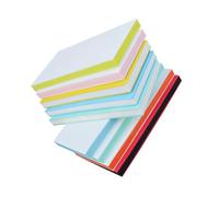 NUOBESTY Lot de 10 en Caoutchouc Sculptés à La Main Blocs de Linoléum pour La Gravure de Gravure Lettres pour Ensemble D'outils en Argile Couleur Aléatoire