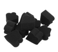 NUOBESTY Lot de 10 Éponges à Maquillage de Fleur Éponge Cosmétique pour Fond de Teint Texture Douce en Mousse Couleur Multicolore pour Application Visage et Maquillage Artistique