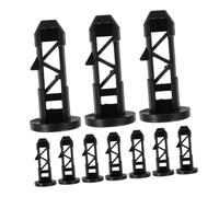 NUOBESTY Lot de 10 Goupilles de Charnière en Plastique pour Poubelle à Roulettes 240 L Accessoires de Fixation pour Couvercle de Poubelle Anti-Odeurs Compatible