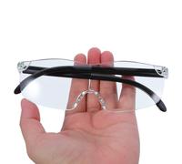 NUOBESTY Lot de 10 Lunettes Grossissantes Portables pour Seniors avec Bandeau Réglable Loupe de Lecture sans Utilisation des Mains pour Couture Loisirs Créatifs et Télévision Modèle