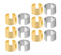 NUOBESTY Lot de 12 Manchons Adaptateurs de Cosses Positives et Négatives pour Batterie de Voiture Cales de Bornes Résistantes à la Corrosion Accessoires Auto Compatibles Systèmes Audio