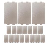NUOBESTY Lot de 18 plaques de mica isolantes de rechange pour four à micro-ondes et accessoires de réparation pour usage domestique (11,6 x 6,5 cm).