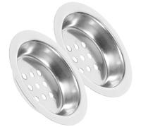 NUOBESTY Lot de 2 Brûleurs à Parfum en Acier Inoxydable Treillis Perforé 60x50x17 Mm, Petit Brûleur à Charbon pour Aromathérapie et Camping, Support Solide et Résistant la Chaleur, Usage