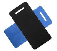 NUOBESTY Lot De 2 Coussins De Jardinage Épais en Eva Bleu Et Noir, Tapis pour S'agenouiller Confort Jardin, Protection Genoux Antidérapante Légère Et Portable