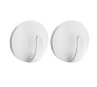 NUOBESTY Lot de 2 Crochets Magnétiques Robustes pour Réfrigérateur Fixation Puissante Design Rond Compact Crochets Cuisine Polyvalents pour Suspendre Ustensiles et Torchons Usage