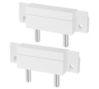 NUOBESTY Lot de 2 Détecteurs de Fuites D’Eau Sonde Électrode Inductive, Alarme D’Immersion pour Détection Précoce, Capteurs Haute Sensibilité Cuisine, Salle de Bain et Plomberie