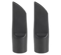 NUOBESTY Lot de 2 Embouts D'aspirateur Suceur Plat 33mm en Plastique, Accessoire pour Nettoyage des Crevasses, Compatible Aspirateurs Eau et Poussière, Outil Polyvalent pour Maison