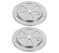 NUOBESTY Lot De 2 Grilles De Ventilation Inox Pour Four De Séchage Dissipation Thermique, Installation Facile, Accessoires Électroménager Adaptés Aux Professionnels