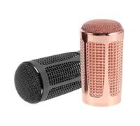 NUOBESTY Lot De 2 Grilles Métalliques De Remplacement Pour Microphone À Rotule Grille De Protection Anti-Vent En Métal Pour Microphone À Main