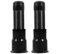 NUOBESTY Lot de 2 Lampes à Bougie pour Œufs Portatives Noires Mire-Œufs pour Incubateurs d'Œufs Standard Lumière Froide Professionnelle pour Testeur Œufs Fertile en Élevage Avicole