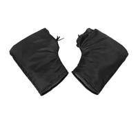 NUOBESTY Lot de 2 Manchons pour Guidon de Moto Coupe-Vent et Imperméables, Épais et Chauffants, Universels, Protection Vent et Pluie, Adaptés pour Scooters, Vélos Électriques et VTT