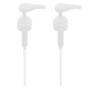 NUOBESTY Lot de 2 Pompes à Shampoing et Lotion de 5 ML Distributeurs à Pompe Pressions Applicables pour Flacons de 1 Litre Compatibles Flacons de Savonnette Liquide et Produits