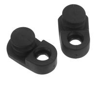 NUOBESTY Lot de 2 Protections D’Interrupteurs de Portière en Caoutchouc pour Véhicule Tout-Terrain Coussinets Amortisseurs Anti-Collision Résistants aux Intempéries Accessoires de