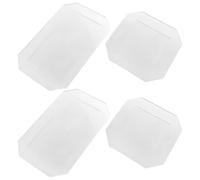 NUOBESTY Lot de 2 Règles à Courtepointe en Acrylique Transparent, Gabarits Carrés DIY Petits Formats, Outils de Mesure Précis pour Patchwork et Matelassage, Pochoirs Réutilisables