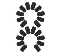 NUOBESTY Lot de 20 Éponges Filtrantes pour Aquarium Grand Format, Mousse de Préfiltration Lavable et Réutilisable, Filtre Éponge D’Admission pour Pompe Aquarium, Accessoire Entretien