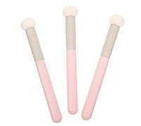 NUOBESTY Lot de 3 Correcteurs Cosmétiques Éponge 12 Cm Double Usage Sec et Humide pour Femmes Maquillage Précision Visage Douceur Blanche