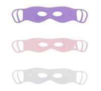 NUOBESTY Lot de 3 Masques Yeux en Silicone Lavables Points D’Acupuncture Masseur Oculaire Ergonomique pour Fatigue et Circulation Sanguine
