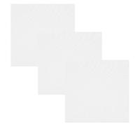 NUOBESTY Lot de 3 Plateaux Carrés en Silicone 35x35 Cm pour Déshydrateur, Tapis Déshydratation Antiadhésif Réutilisable pour Fruits, Légumes et Viande, Accessoires la Cuisine pour Séchage