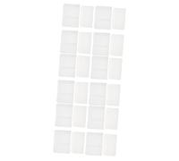 NUOBESTY Lot De 3 Pochettes pour Carnet De Notes Eva par Binder Pochettes pour Livres À Feuilles Mobiles Rangement pour Cartes De Visite Et Factures 10 Pièces X 3