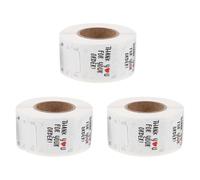 NUOBESTY Lot de 3 rouleaux d'autocollants « Merci pour votre commande » - Étiquettes rondes pour, enveloppes, boîtes postales, décorations de fêtes et de fêtes pour petites entreprises