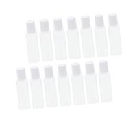 NUOBESTY Lot de 30 Mini Flacons de Liquide pour Lentilles de Contact Flacons Multifonctions en Polypropylène Bouchon Étanche Portables pour Maison et Voyages