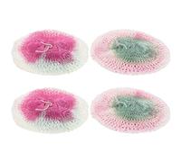 NUOBESTY Lot de 4 Abat-Jours pour Lanterne de Camping à Double Tête Taille M Filet de Protection Blanc Compatible Lampes à Gaz Propane et Kérosène Manchons pour Éclairage Extérieur et