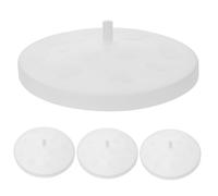 NUOBESTY Lot De 4 Bols À Popcorn Pliables Pour Micro-Ondes Accessoires Réutilisables Pour Machines À Popcorn Couvercles De Remplacement Pour Bol À