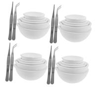 NUOBESTY Lot De 4 Bols De Fusion En Quartz De Fusion Plats Pour La Fusion Du Bols De Fusion En Quartz Pratiques Creuset Pour La Fusion Du Outil De Bijouterie