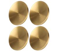 NUOBESTY Lot de 4 Boutons de Poignée de Couvercle Robustes en Acier Inoxydable Résistant à L'usure, Compatibles Casseroles et Cocottes, Poignées Universelles Cuisine Domestique,