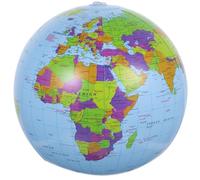 NUOBESTY Lot de 4 Globes Terrestres en Anglais, Jouet Éducatif de Géographie, Idéal pour Les Fêtes D'été à La Piscine, à La Plage Ou à La Maison.