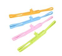 NUOBESTY Lot De 4 Marque-pages En Silicone Avec Pointeur De Doigt Design Chic Pour Écrivains Et Étudiants Couleur Aléatoire