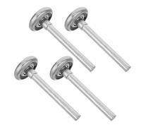 NUOBESTY Lot De 4 Roulettes De Rechange Pour Porte De Garage Poulie De Porte De Garage Roulette D& #39; Ouverture De De Silencieuse Pour De