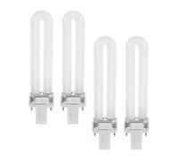 NUOBESTY Lot de 4 Tubes Lumineux Uv/LED 12W pour Manucure Lampe de Polymérisation Gel Tube de Remplacement pour Vernis à Ongles Usage Salon et Domestique Compatible Machine Kt818