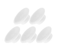 NUOBESTY Lot de 5 Bouchons en Caoutchouc pour Orifice de Vidange Congélateur Coffre, Étanches, Résistants au Froid, Compatibles Réfrigérateur Cuisine, Protection Anti-Fuite pour Entretien