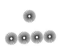 NUOBESTY Lot De 5 Recharges De Stylets pour Tablette Graphique Remplacement Standard pour Stylet 1 30 Pièces X 5