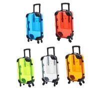 NUOBESTY Lot De 5 Valises Valises De Voyage pour Enfants Conteneurs De Jouets pour Enfants Mini Mini