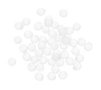 NUOBESTY Lot De 50 Crochets De Boucles D'Oreilles Percées En Silicone Pour Oreilles Dormantes Bouchons De Verrouillage Bouchons De Sécurité Gel De Silice Transparent