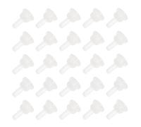 NUOBESTY Lot de 50 Tétines en Silicone pour Biberon, Tétine pour Chatons et Chinchillas, Flexible et Confortable pour Allaitement et Divers Scénarios d'alimentation