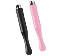 NUOBESTY Lot de 6 Bâtonnets Magnétiques pour Nail Art 6pcs Noir et Rose Bâtons Magnétiques pour Ongles Effet Œil de Chat Manucure Professionnelle Salon et Usage Domestique