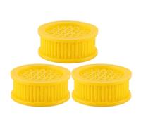 NUOBESTY Lot de 6 Cages D’Élevage pour Abeilles en Plastique, Godets Cellulaires Légers et Résistants, Bases D’Incubation Apicole pour Matériel Apiculture, Protection pour Ruches et