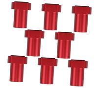 NUOBESTY Lot De 8 Loquets De Limite De Table De Travail du Bois Support De Rangement De Cartes Butée À Dégagement Rapide Bloc De Positionnement Antidérapant en Forme De L Alliage